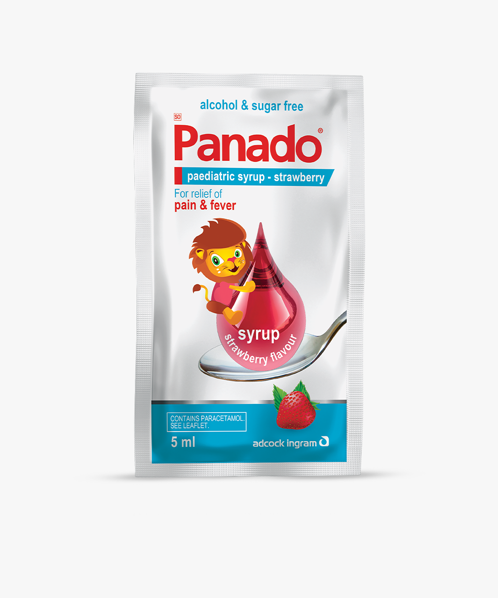 Panado® Syrup Strawberry 5 ml Sachet 